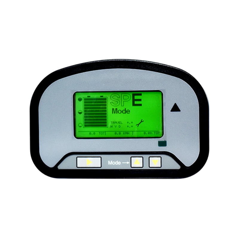 Tableau de bord LCD de segment de bus CAN FLYB-0175 IP65 pour chariots élévateurs industriels électriques 12V