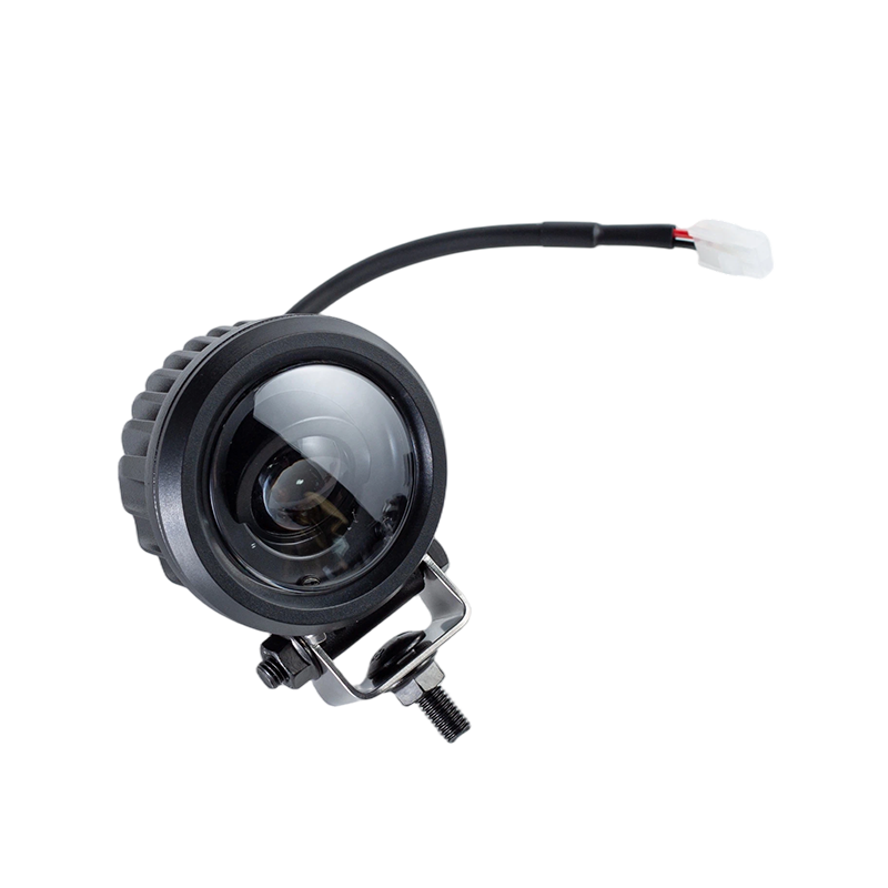Voyant d'avertissement de sécurité pour chariot élévateur, IP67 5W DC9-80V, rond et oblique, tache bleue
