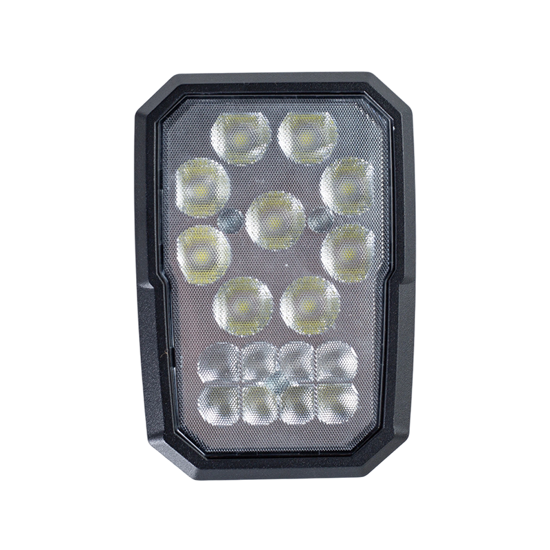 002 Phare combiné multifonction robuste 9 + 8 LED pour véhicules industriels