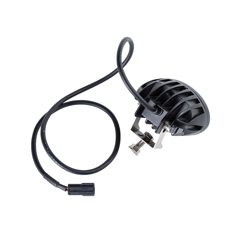 Voyant d'avertissement de sécurité pour chariot élévateur, IP67 6W DC9-80V, faisceau large ovale rouge/bleu