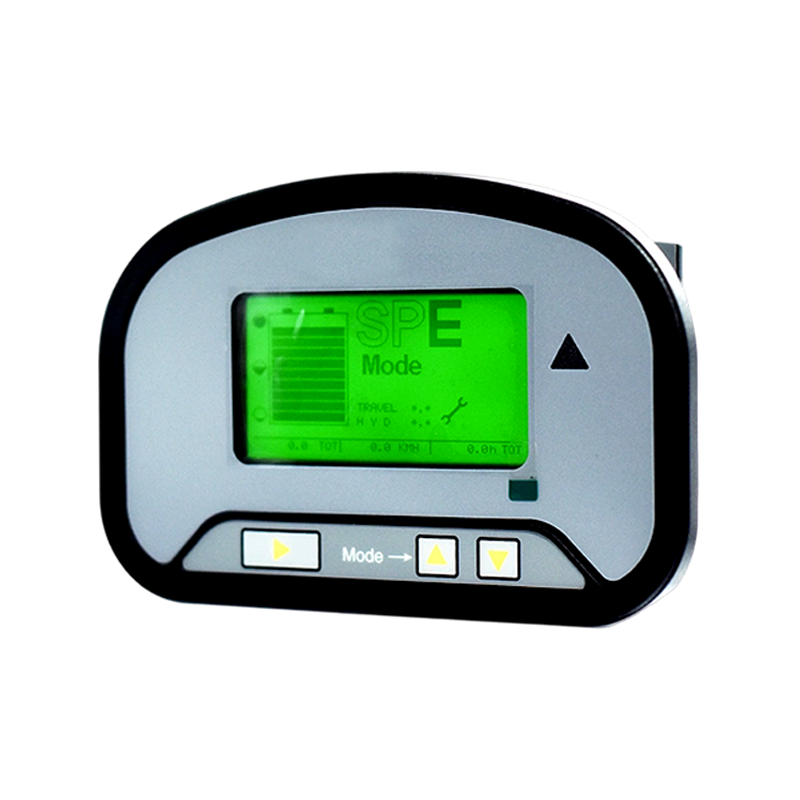 Tableau de bord LCD de segment de bus CAN FLYB-0175 IP65 pour chariots élévateurs industriels électriques 12V
