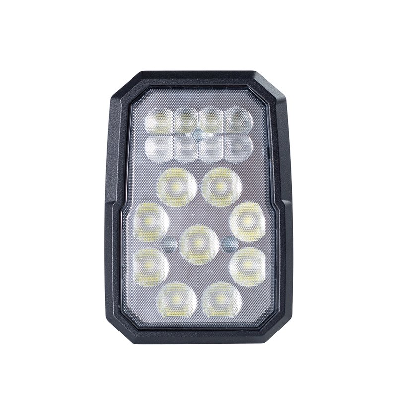 002 Phare combiné multifonction robuste 9 + 8 LED pour véhicules industriels