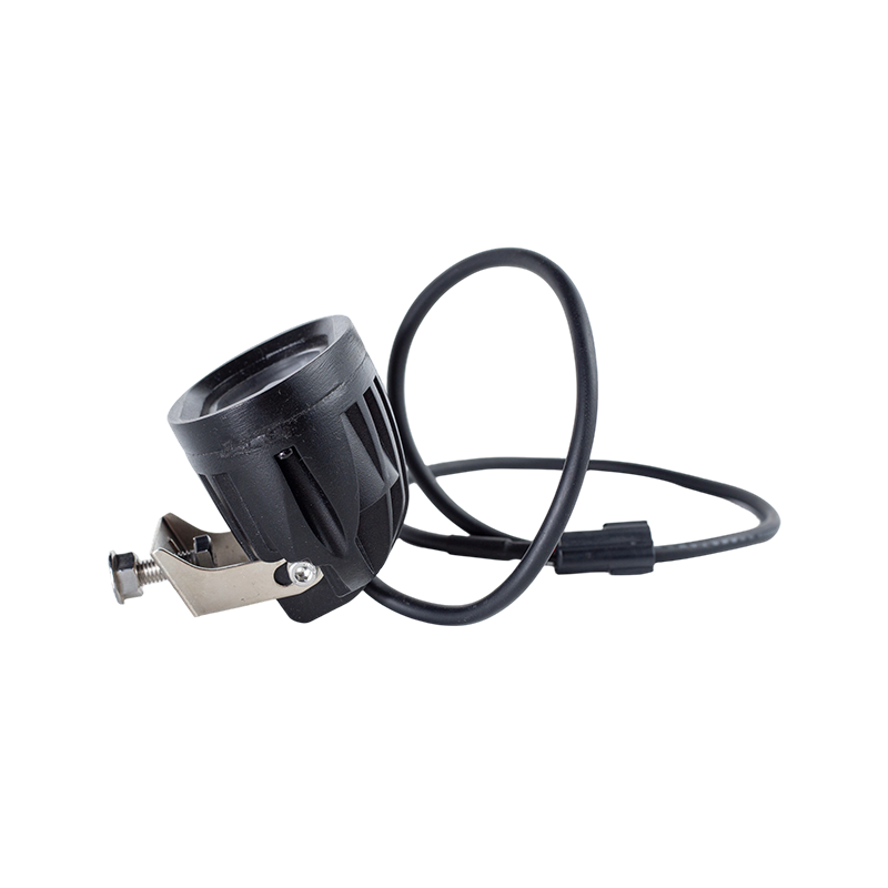 Voyant d'avertissement de sécurité pour chariot élévateur, IP67 6W DC9-80V, faisceau large ovale rouge/bleu