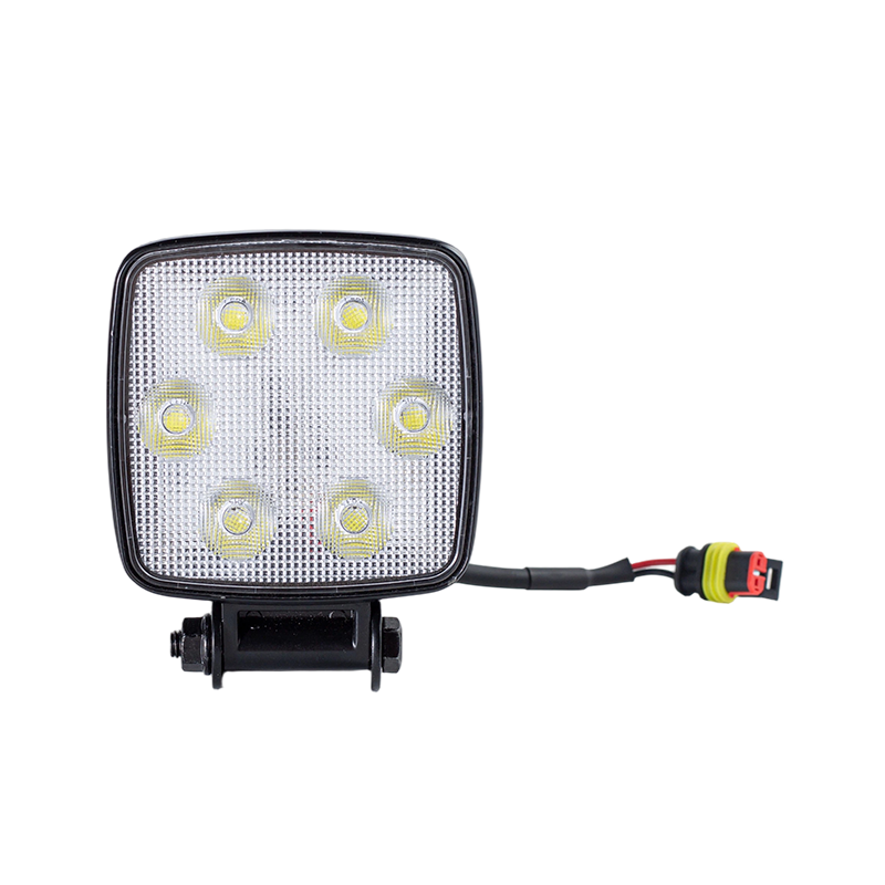 Lampe de travail robuste à 6 LED IP67 002 pour véhicules industriels