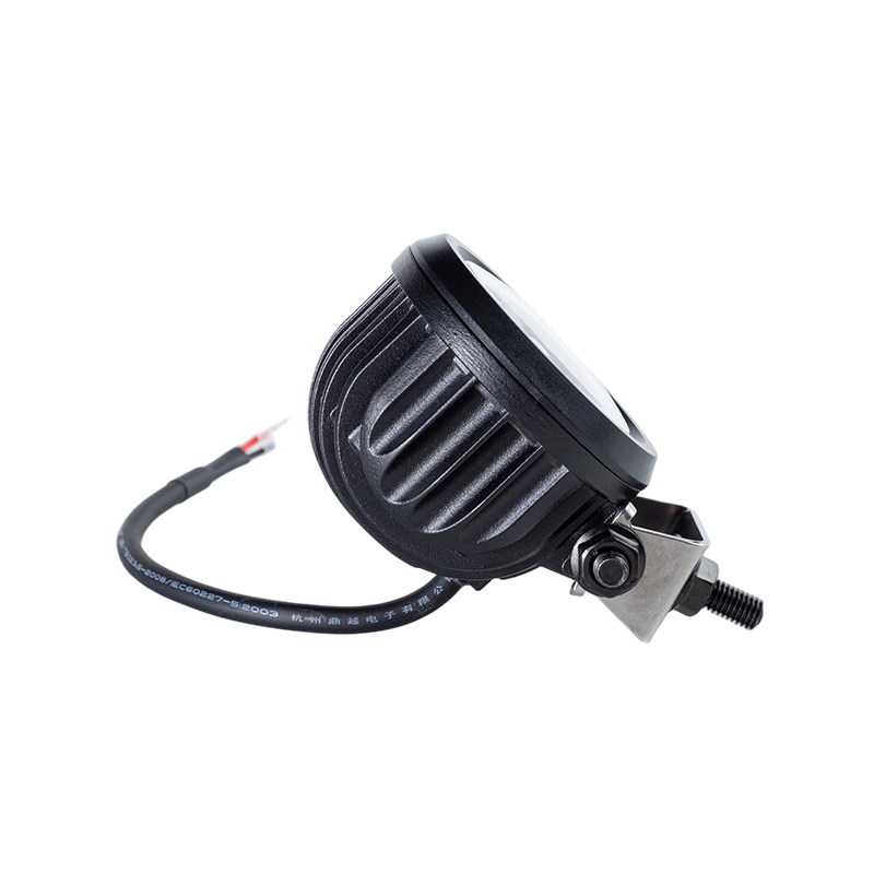 Voyant d'avertissement de sécurité pour chariot élévateur, IP67 5W DC9-80V, rond et oblique, tache bleue