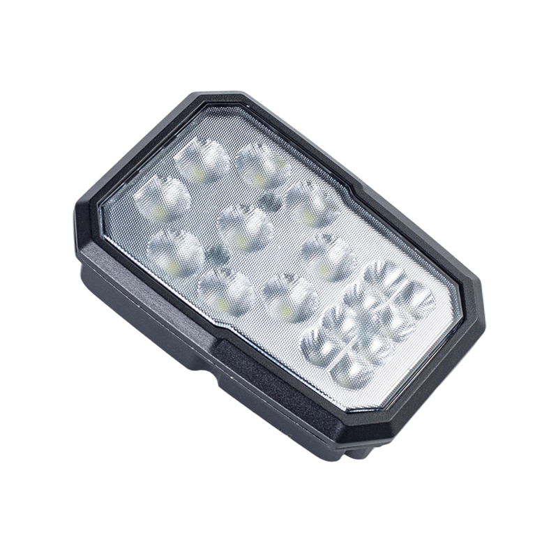 002 Phare combiné multifonction robuste 9 + 8 LED pour véhicules industriels