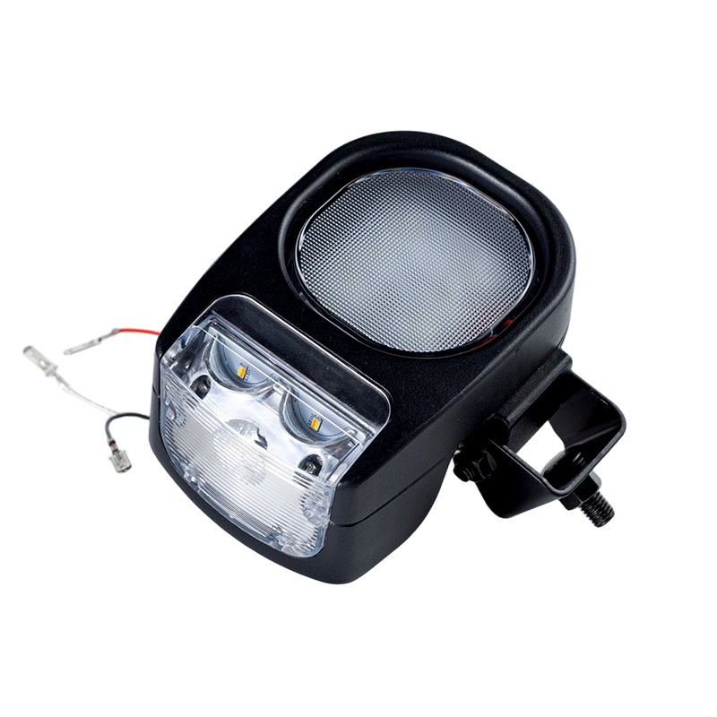004 Phare combiné multifonction robuste 6+2 LED pour véhicules industriels