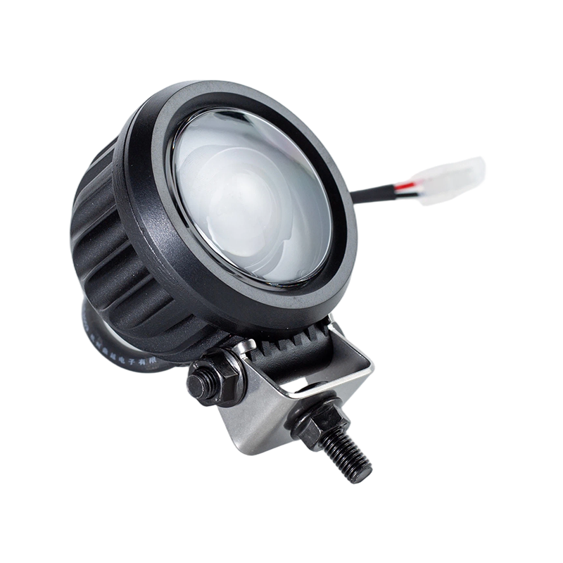 Voyant d'avertissement de sécurité pour chariot élévateur, IP67 5W DC9-80V, rond et oblique, tache bleue