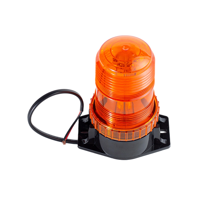 Voyant d'avertissement ambre de balise stroboscopique d'IP65 8W DC9-80V 360° pour des chariots élévateurs