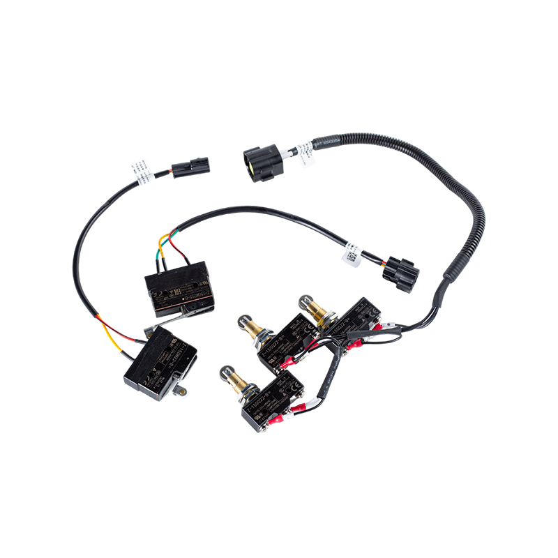 Micro-interrupteur de commande de vanne multidirectionnelle hydraulique pour chariot élévateur, résistant à la poussière et à l'huile, résistant aux températures larges, IP65