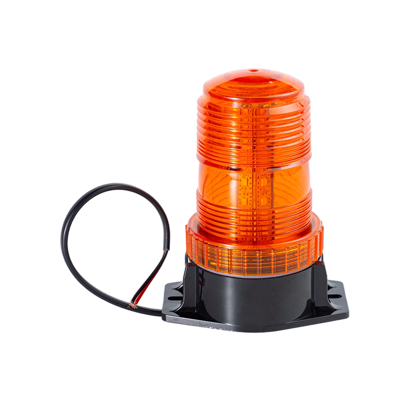 Voyant d'avertissement ambre de balise stroboscopique d'IP65 8W DC9-80V 360° pour des chariots élévateurs