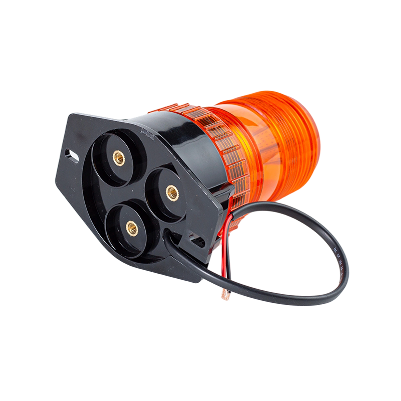 Voyant d'avertissement ambre de balise stroboscopique d'IP65 8W DC9-80V 360° pour des chariots élévateurs