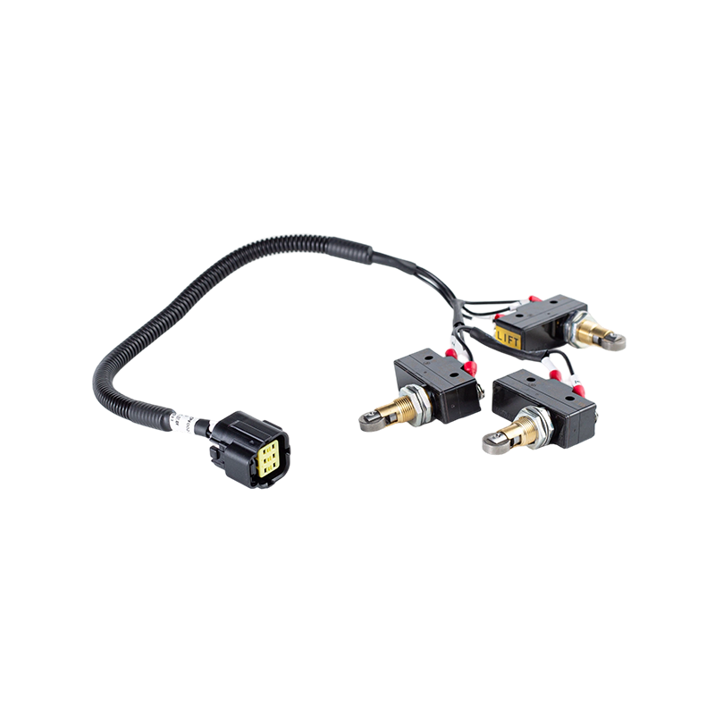 Micro-interrupteur de commande de vanne multidirectionnelle hydraulique pour chariot élévateur, résistant à la poussière et à l'huile, résistant aux températures larges, IP65