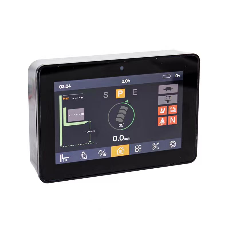 Tableau de bord tactile de bus CAN paysage IP66 de 5 pouces/FLYB-1005-1 à large tension DC16V-DC120V