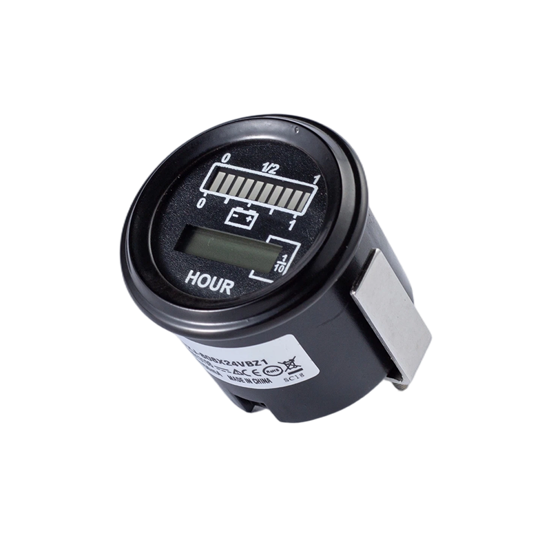 Jauge de niveau de batterie de bus CAN rond FLYB-0096 avec compteur horaire