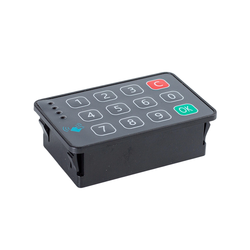 Lecteur de carte IC horizontal avec clavier/CAN2.0 125 K Baud/contrôle d'accès à la gestion de flotte de véhicules industriels