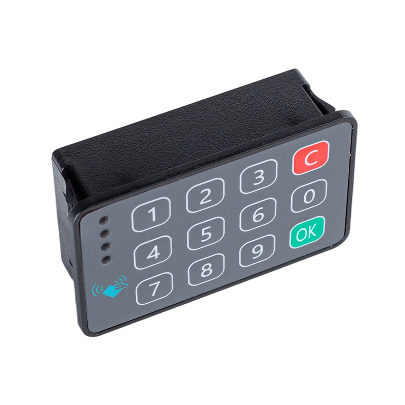 Lecteur de carte IC horizontal avec clavier/CAN2.0 125 K Baud/contrôle d'accès à la gestion de flotte de véhicules industriels